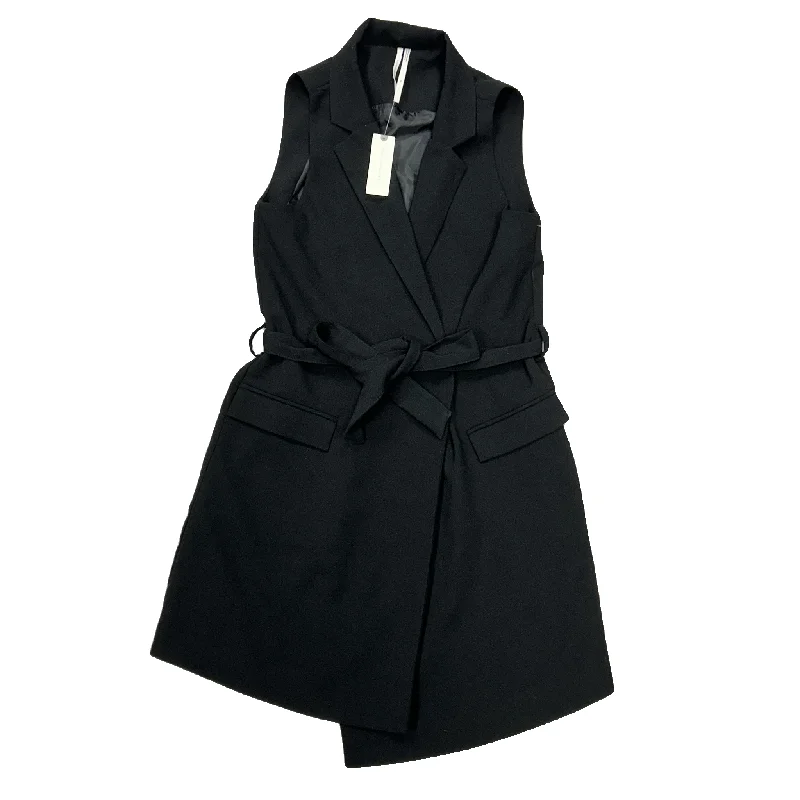 Men's Coats with Relaxed FitsVest Other By Anthropologie In Black, Size: Xs