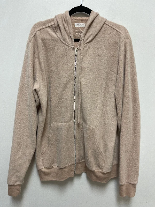 Men's Hoodies with Quick-Dry FabricSweatshirt Hoodie By Clothes Mentor In Tan, Size: L