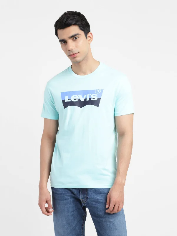 Men's Shirts with Embroidered DesignsMen's Brand Logo Slim Fit T-shirt