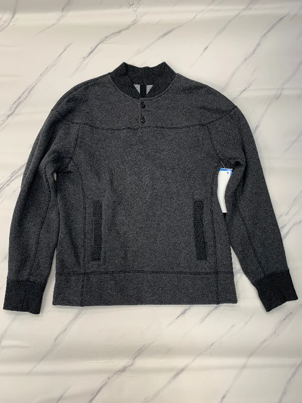 Men's Hoodies for HikingAthletic Sweatshirt Crewneck By Lululemon In Grey, Size: M