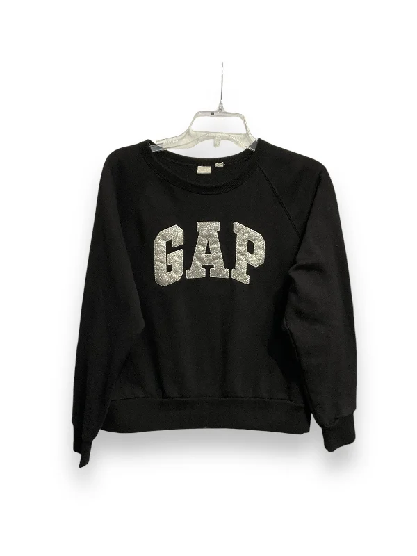 Men's Hoodies for Everyday WearSweatshirt Crewneck By Gap In Black, Size: S