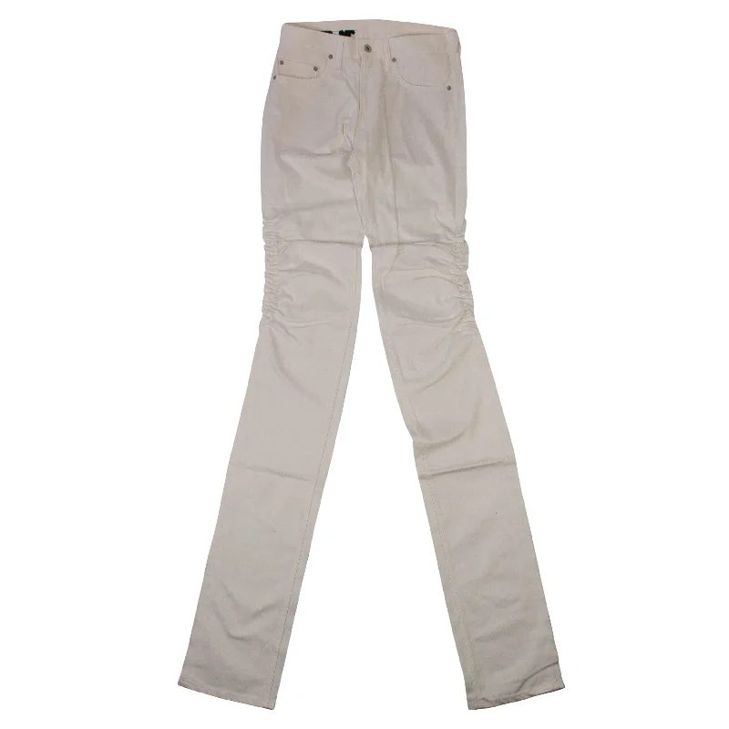 Unique Men's Jeans DesignsVlone Long Jeans - White