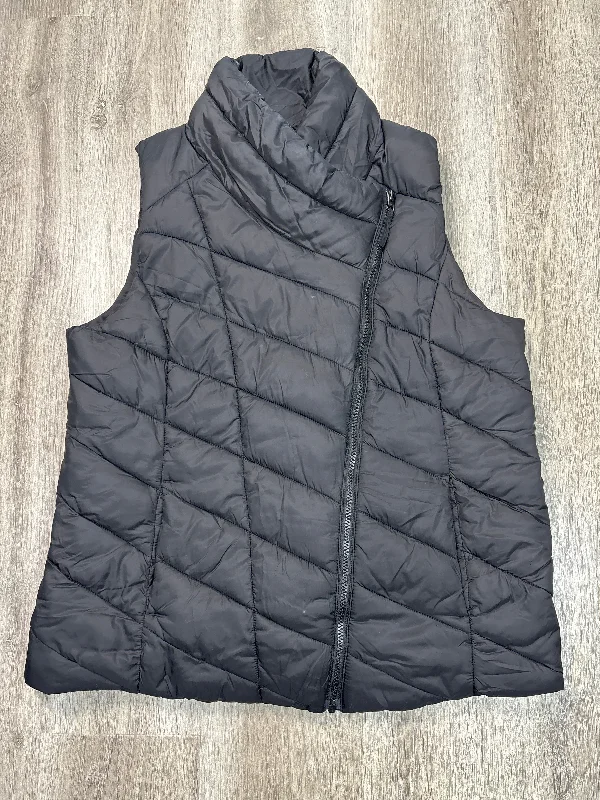 Men's Coats with Breathable FabricVest Puffer & Quilted By Nicole Miller In Black, Size: Xl Men's Coats with Breathable FabricVest Puffer & Quilted By Nicole Miller In Black, Size: Xl