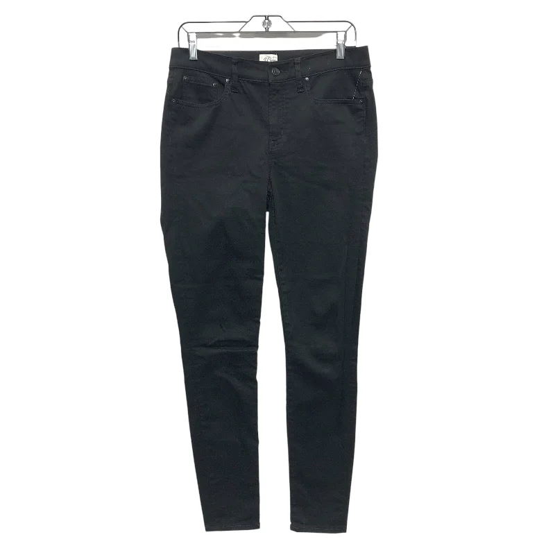 Men's Skinny Jeans with Stretch FabricJeans Skinny By J. Crew In Black Denim, Size:8L
