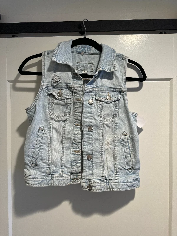 Men's Coats Made in the USAVest Other By Maurices In Blue Denim, Size: S