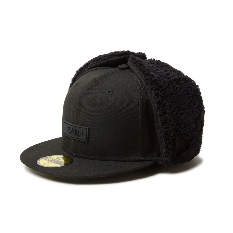 Youth Snapback HatsNew Era Japan Dogear Patch Variations Black 59FIFTY Fitted Dogear Cap