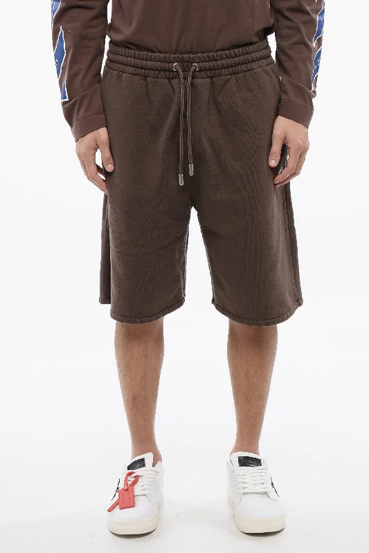 Weather-Adaptive Men's Outdoor and Adventure ShortsOff-White Brushed Cotton Cornley Jogger Shorts Weather-Adaptive Men's Outdoor and Adventure ShortsOff-White Brushed Cotton Cornley Jogger Shorts