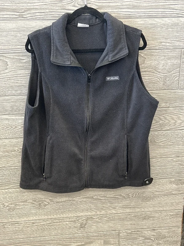 Men's Coats for Big and TallVest Fleece By Columbia In Black, Size: Xxl