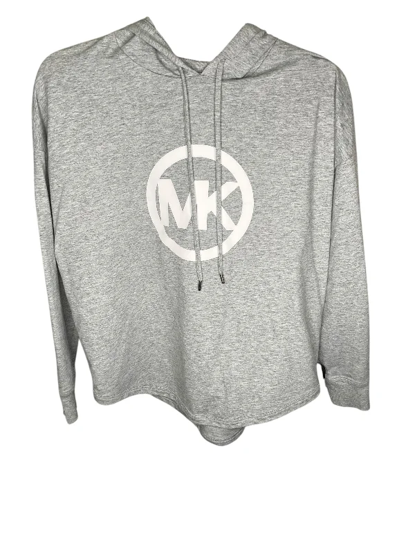 Men's Hoodies for Mild WeatherSweatshirt Hoodie By Michael Kors In Grey, Size: S