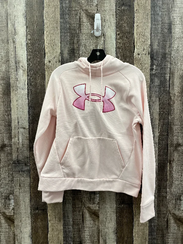 Men's Hoodies for StreetwearAthletic Sweatshirt Hoodie By Under Armour In Pink, Size: S Men's Hoodies for StreetwearAthletic Sweatshirt Hoodie By Under Armour In Pink, Size: S