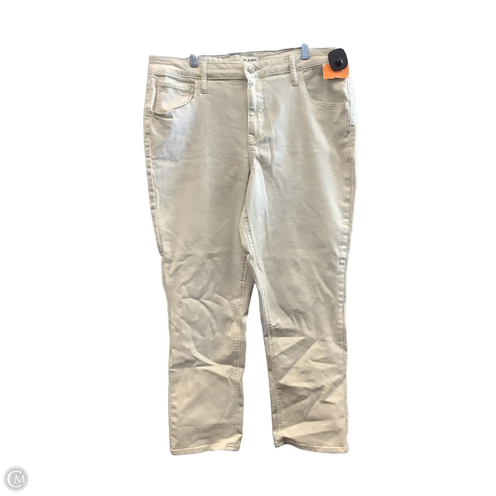 Authentic Raw Denim Men's JeansJeans Straight By Maurices In Beige, Size: 16