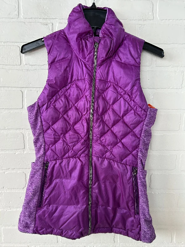 Men's Coats with Convertible CollarsVest Puffer & Quilted By Lululemon In Purple, Size: S Men's Coats with Convertible CollarsVest Puffer & Quilted By Lululemon In Purple, Size: S