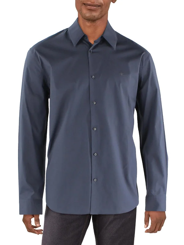 Men's Slim-Fit Shirts for a Flattering ShapeMens Slim Fit Collar Button-Down Shirt