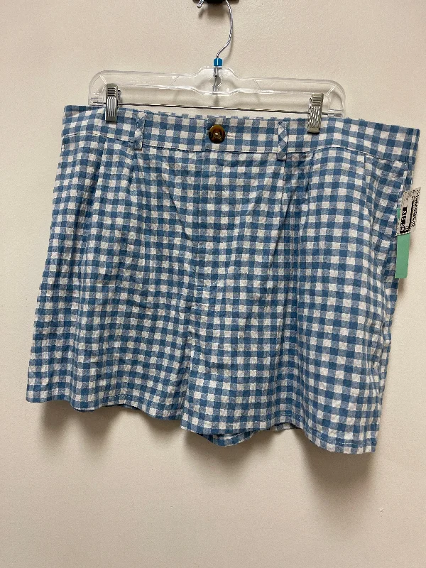 Cute Men's Bermuda ShortsShorts By Abound In Blue, Size: 2x