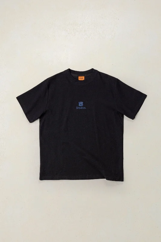 Men's Shirts with Convertible CollarsKinetic Vintage Terry Ss T-Shirt Black