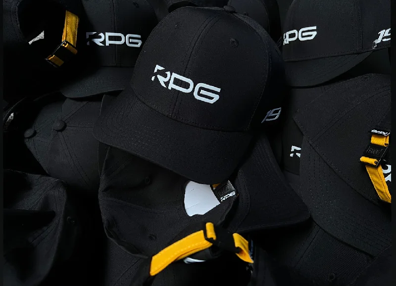 Designer Trucker HatsRPG PERFORMANCE HYDRASHILED HAT -BLACK