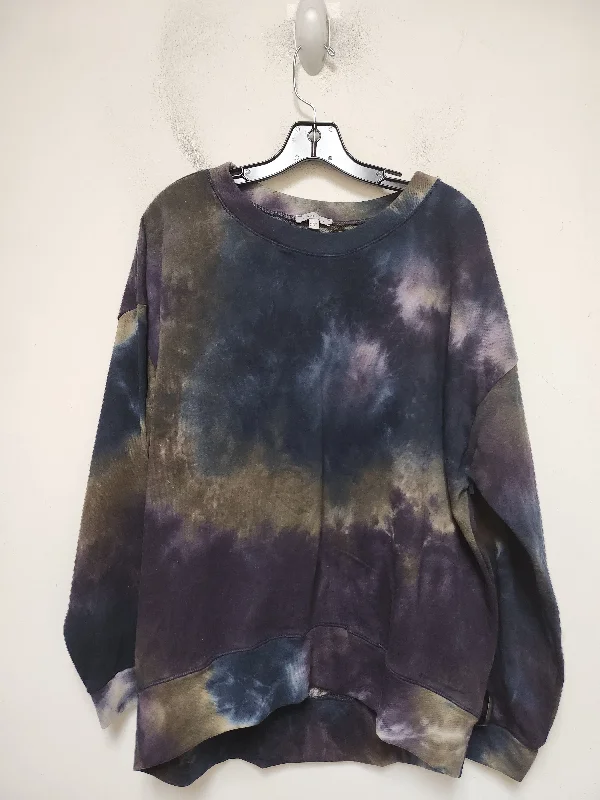 Men's Hoodies for SnowboardingSweatshirt Crewneck By White Birch In Tie Dye Print, Size: L Men's Hoodies for SnowboardingSweatshirt Crewneck By White Birch In Tie Dye Print, Size: L