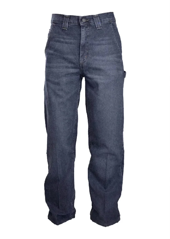 Durable Workwear Men's JeansFire Resistant Modern Carpenter Jeans - Length 34" In Indigo