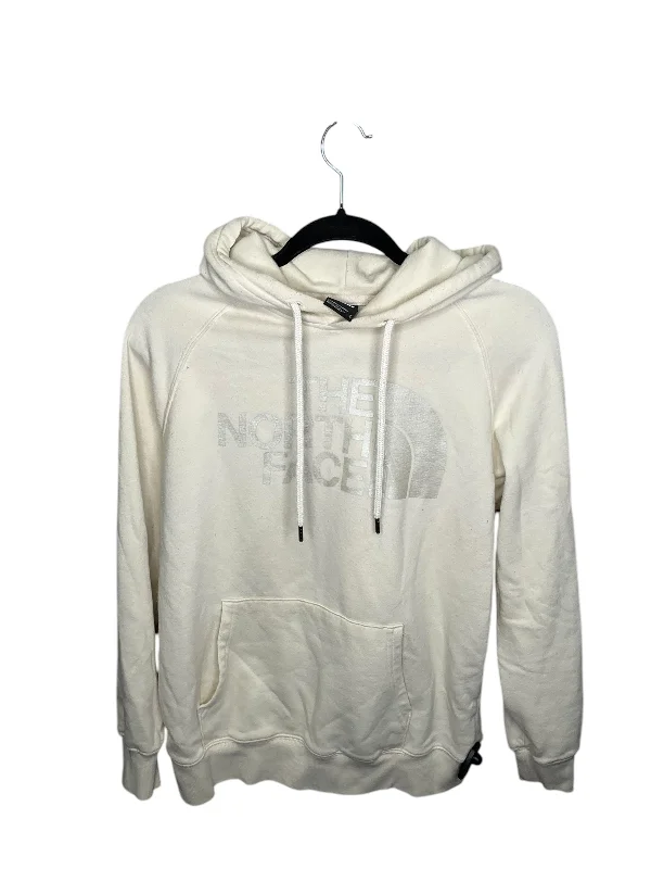 Men's Hoodies with Button-Down PocketsAthletic Sweatshirt Hoodie By The North Face In Cream, Size: M Men's Hoodies with Button-Down PocketsAthletic Sweatshirt Hoodie By The North Face In Cream, Size: M