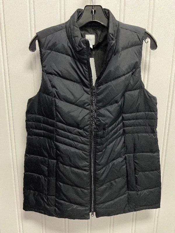 Men's Coats with ButtonsVest Puffer & Quilted By J. Jill In Black, Size:Sp