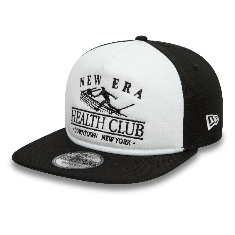 Sun-Protective Fishing HatsNew Era Health Club Graphic Black Golfer Cap