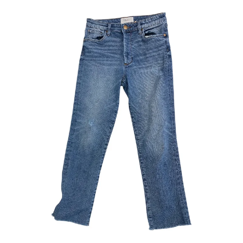 Stylish Men's JeansJeans Straight By Evereve In Blue Denim, Size:6