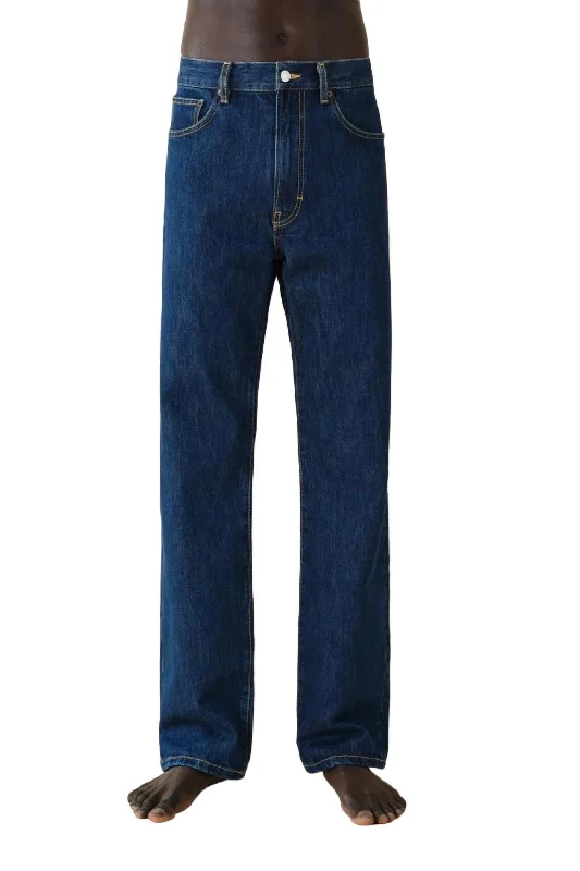 Designer Men's JeansVega Straight Leg Jean In Blue