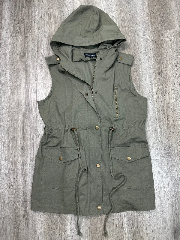 Men's Coats for SpringVest Other By Zenana Outfitters In Green, Size: M