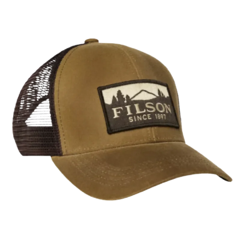 Stylish Trucker CapsLogger Mesh Cap - Dark Tan