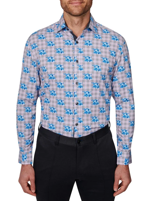 Men's Limited Edition Shirts for ExclusivityMens Slim Fit Stretch Button-Down Shirt