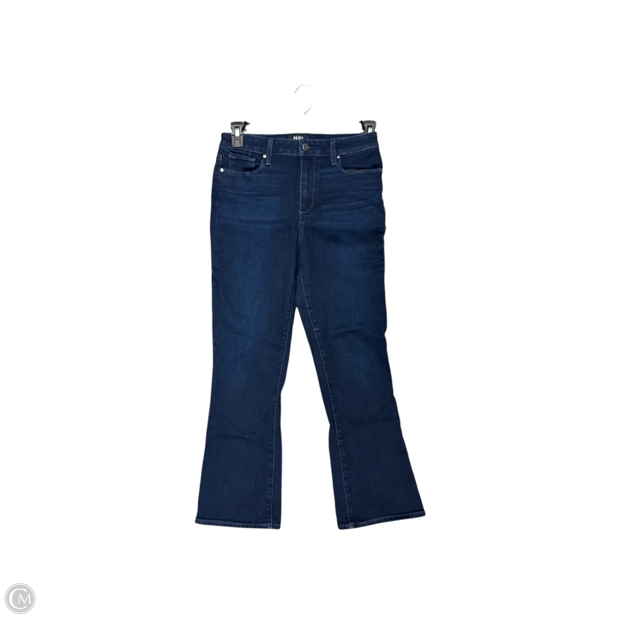 Elegant Men's JeansJeans Flared By Paige In Blue Denim, Size: 8