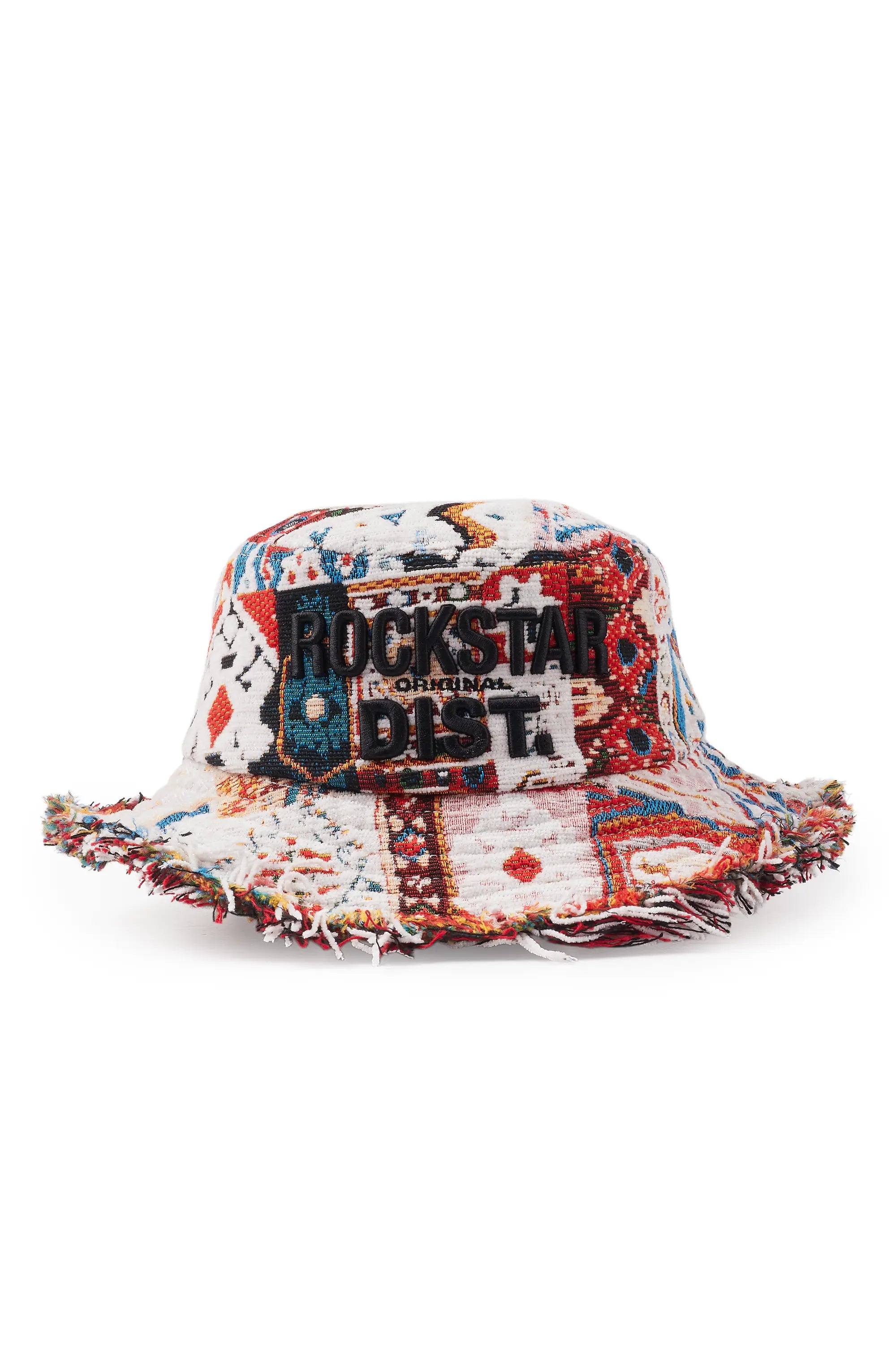 Lightweight Baseball CapsAyami Beige Tapestry Bucket Hat