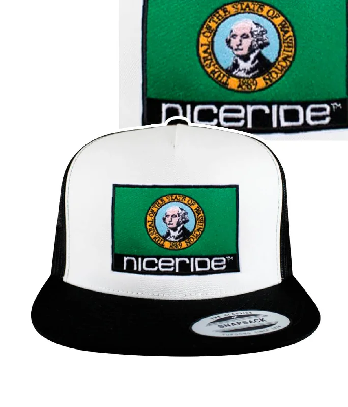 Elegant Derby Caps"Washington Flag" Trucker Hat