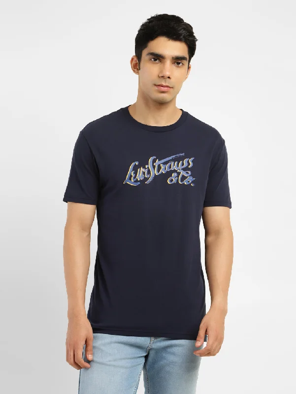 Men's Shirts with Animal PrintsMen's Brand Logo Slim Fit T-shirt