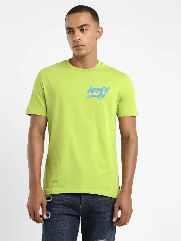 Men's Shirts with Zippered PocketsMen's Brand Logo Crew Neck T-shirt