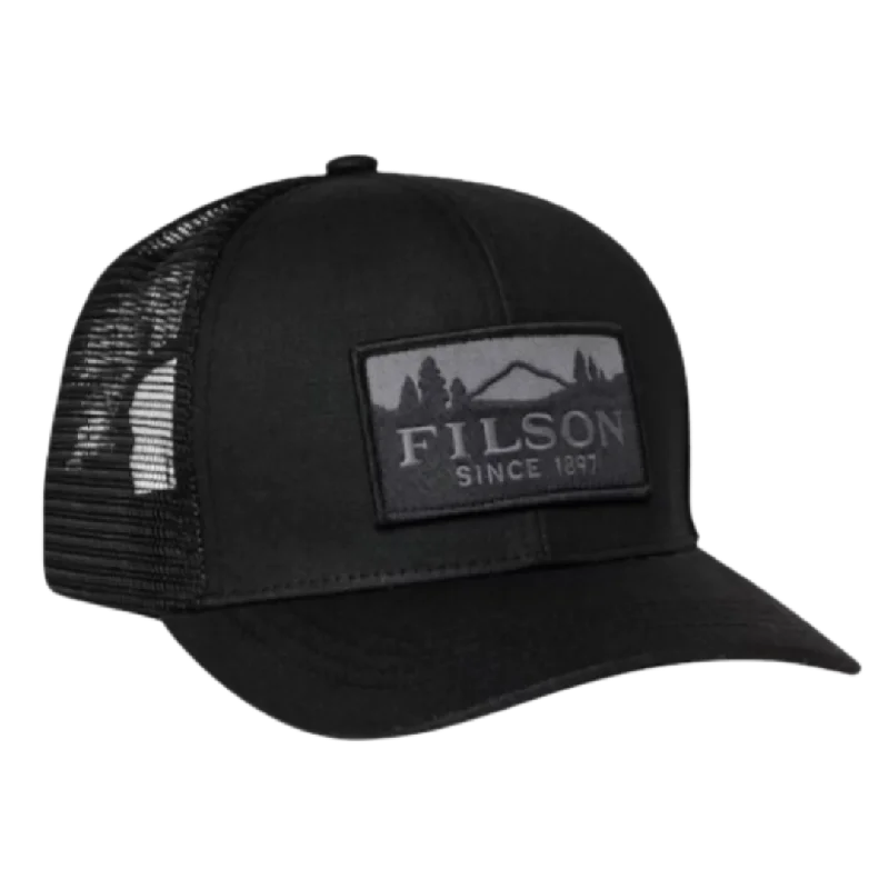 Men's Fedora HatsLogger Mesh Cap - Black