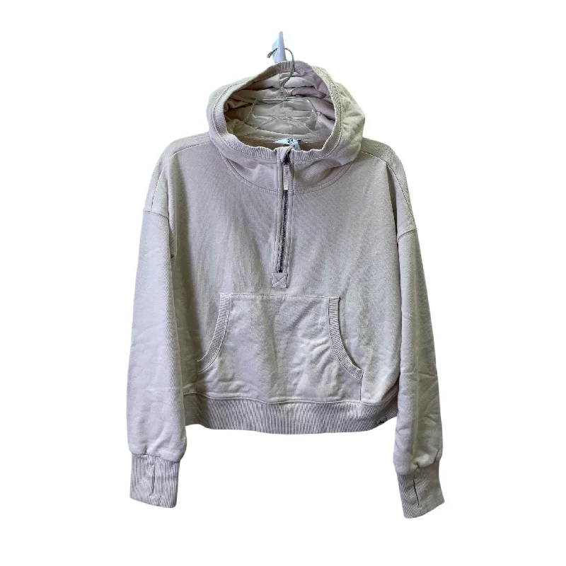 Men's Hoodies with Lined HoodsAthletic Sweatshirt Hoodie By Joy Lab In Pink, Size:M