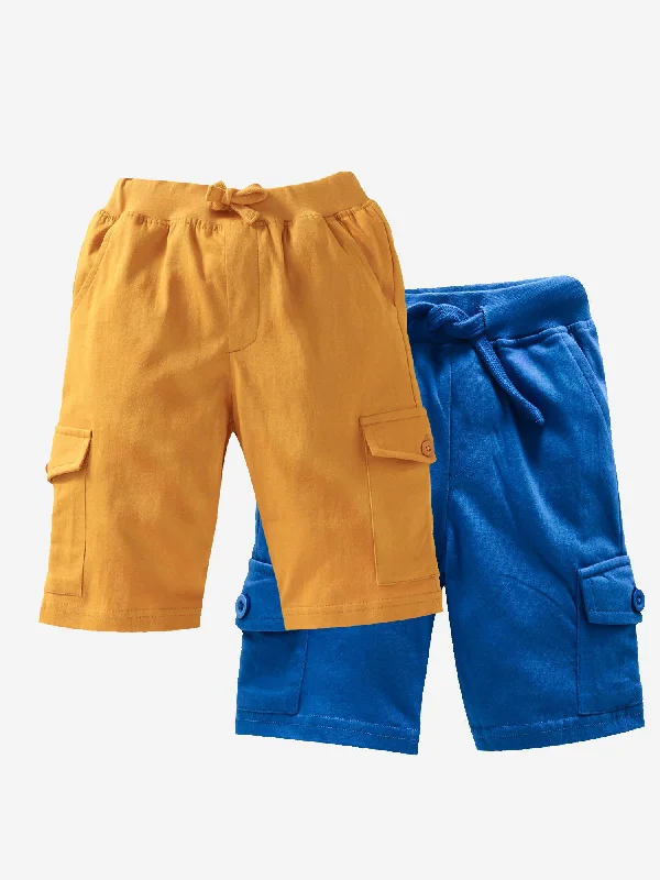Mustard & Royal Blue