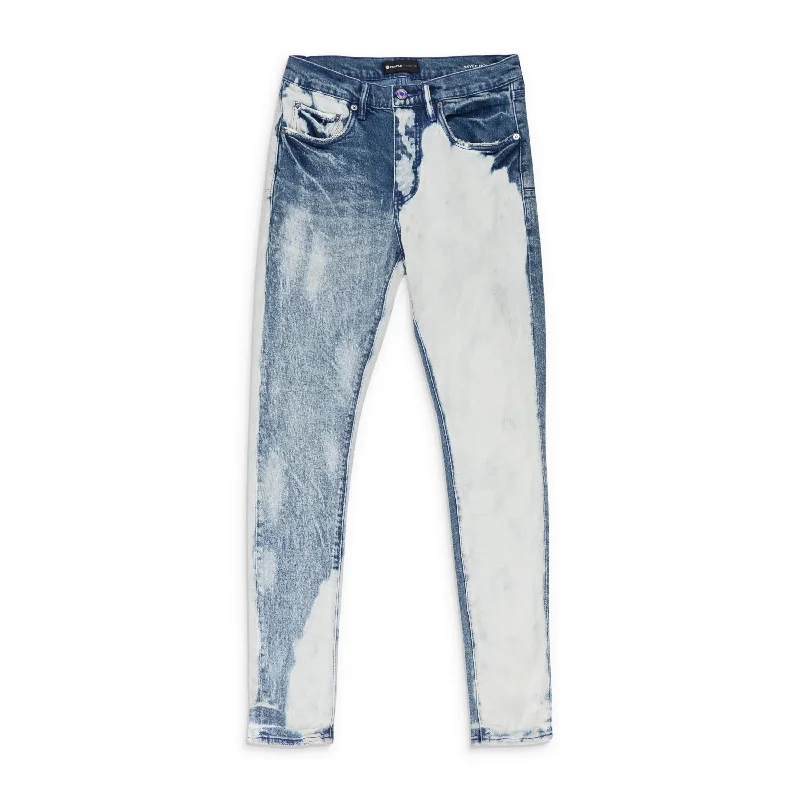 Men's Jeans for SportsNWT PURPLE P001 LIGHT INDIGO HALF BLEACH INDIGO BLUE  SKINNY JEANS