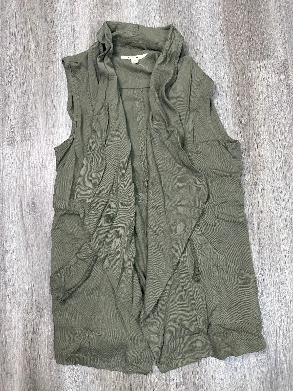 Men's Coats with Military InfluenceVest Other By Mi Ami In Green, Size: L