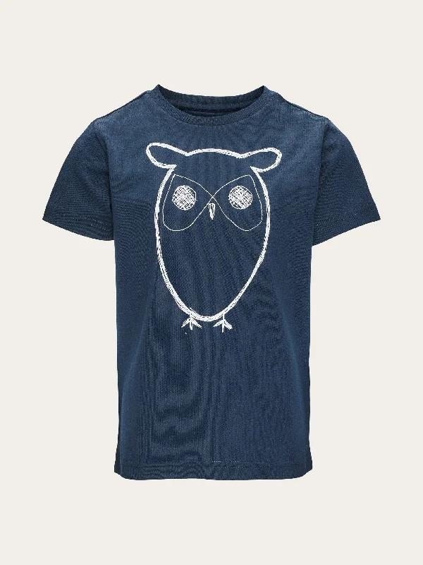 Men's Flowy Shirts for a Relaxed LookOwl t-shirt - Total Eclipse