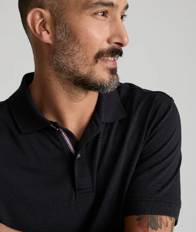 Men's Dressy Shirts for Formal EventsWrinkle-Free Damaschino Polo
