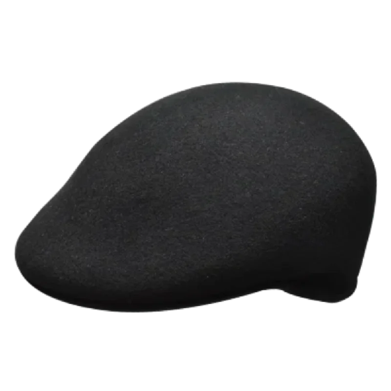 Oversized Fedora HatsBruno Capelo Men's Black Wool Cap 100% Wool Casual Hat