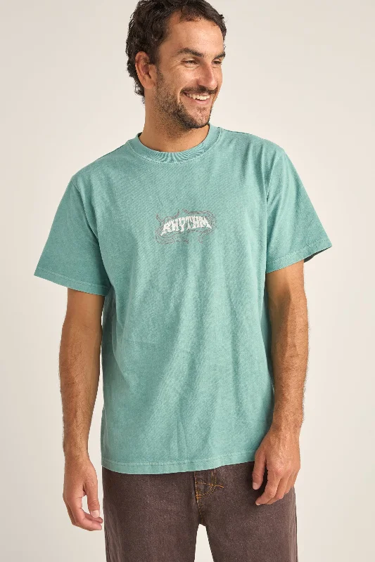 Men's Shirts with Drawstring WaistbandsDos Soles Vintage Ss T-Shirt Green