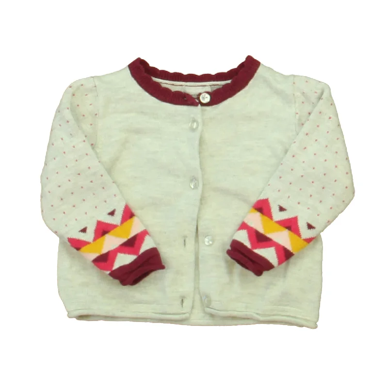 Men's Sweaters with Patch PocketsCatimini Girls Gray | Maroon Cardigan