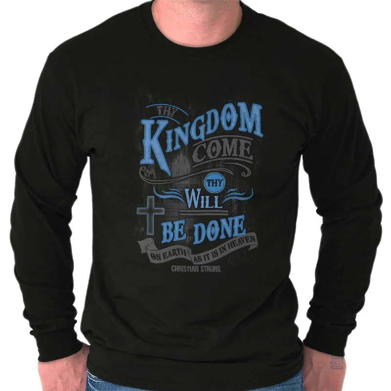 Stylish Men's HenleysKingdom Come Long Sleeve T-Shirt