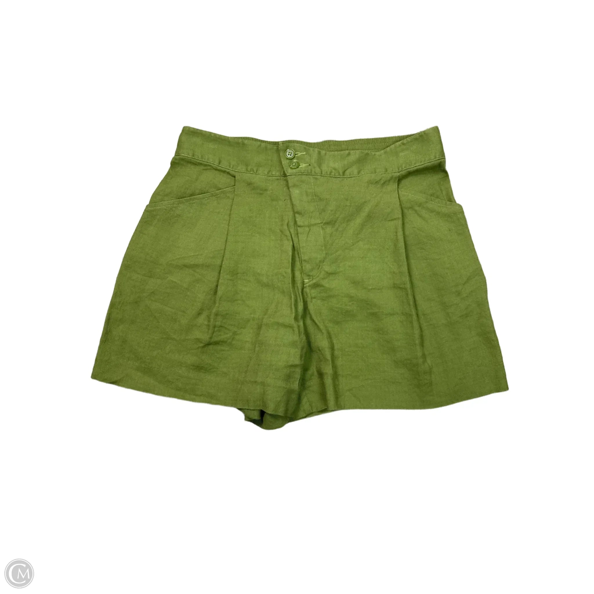 Versatile Men's Linen ShortsShorts By Cabi In Green, Size: M