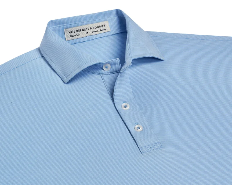 Solid-Colored Men's ShirtsThe Holland Shirt: Heathered Skye