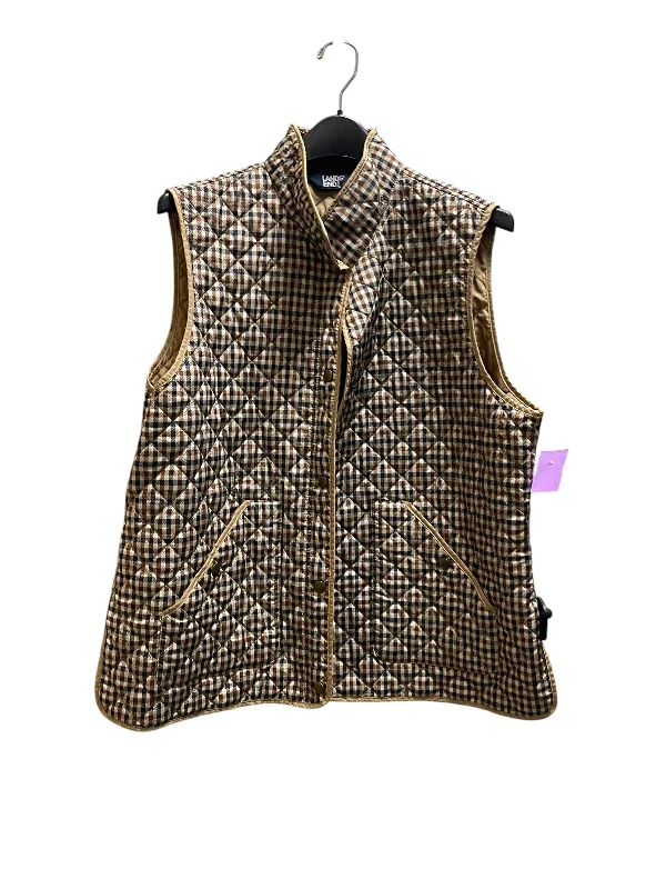 Men's Coats with Convertible CollarsVest Puffer & Quilted By Lands End  Size: Xl