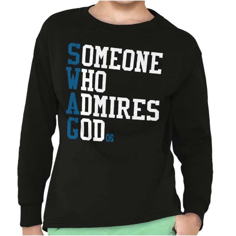 Versatile Men's Tank TopsSWAG Youth Long Sleeve T-Shirt